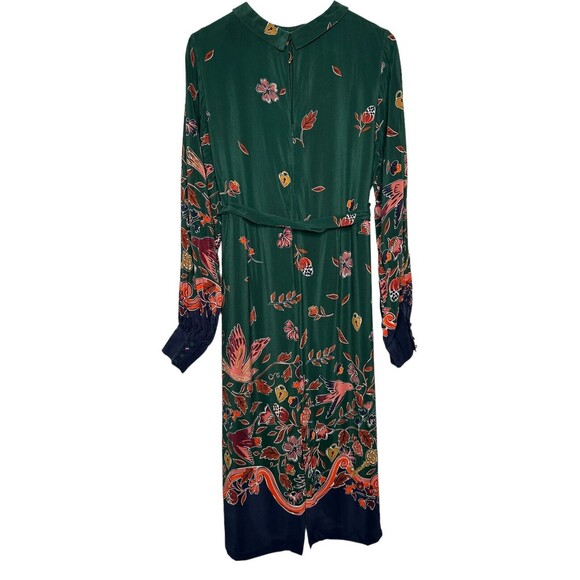 Boden Green Floral Midi Dress - Picture 11 of 15